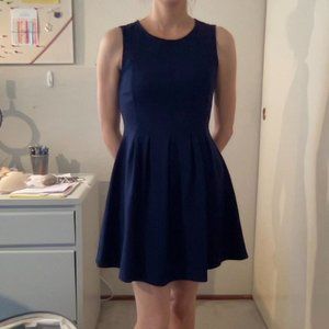 Short Navy Blue Dress